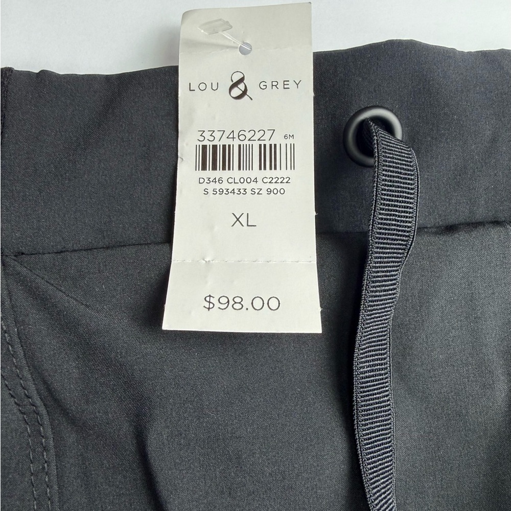 NWT Lou & Grey Black Athletic Pants Joggers XL - Picture 2 of 6